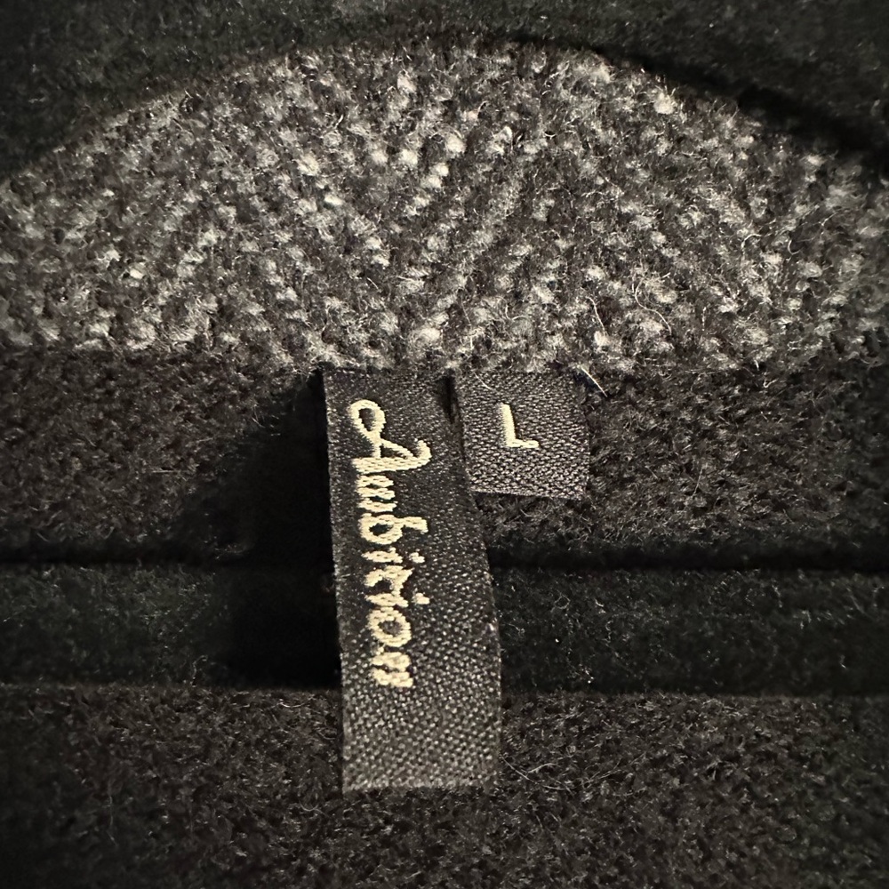 Sweater one button short jacket - Picture 3 of 4